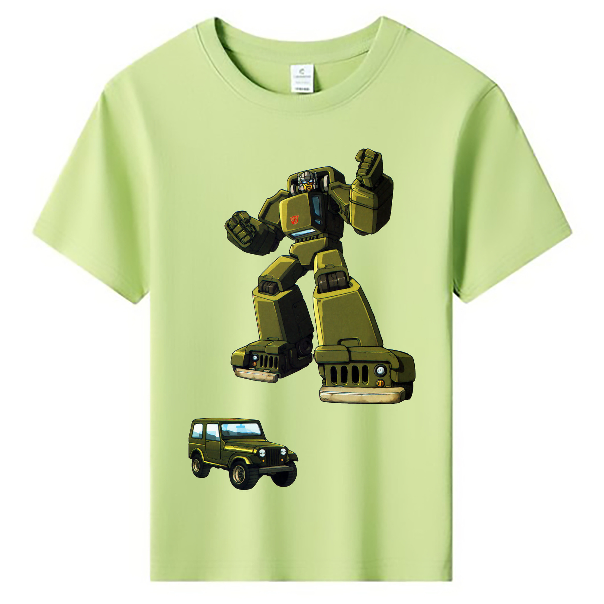 （画像用）  綿100％キッズTシャツ（フロントプリント）